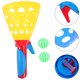 thumbnail image 2 of FELTECHELECTR Pelota de rebote para actividades al aire libre, tenis, juego con pelota de resorte para niños (color aleatorio), 2 of 6