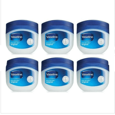 6PK Mini Vaseline Balm 100% Petroleum Jelly Original Vaseline,Skin Protecting Jelly Original,Lip Therapy
