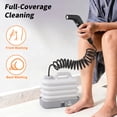 thumbnail image 4 of Electric Portable Bidet for Travel, Rechargeable Handheld Travel Bidet with 2 Spray Modes, 10L Foldable Bucket Included, Personal Hygiene Washer for Camping, RV, Outdoor & Home Use, 4 of 10