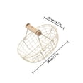 thumbnail image 2 of KAKOWELY 1Ud Fruit Container De Hierro Beige Ideal Para Y Verduras En Cocina, 2 of 8