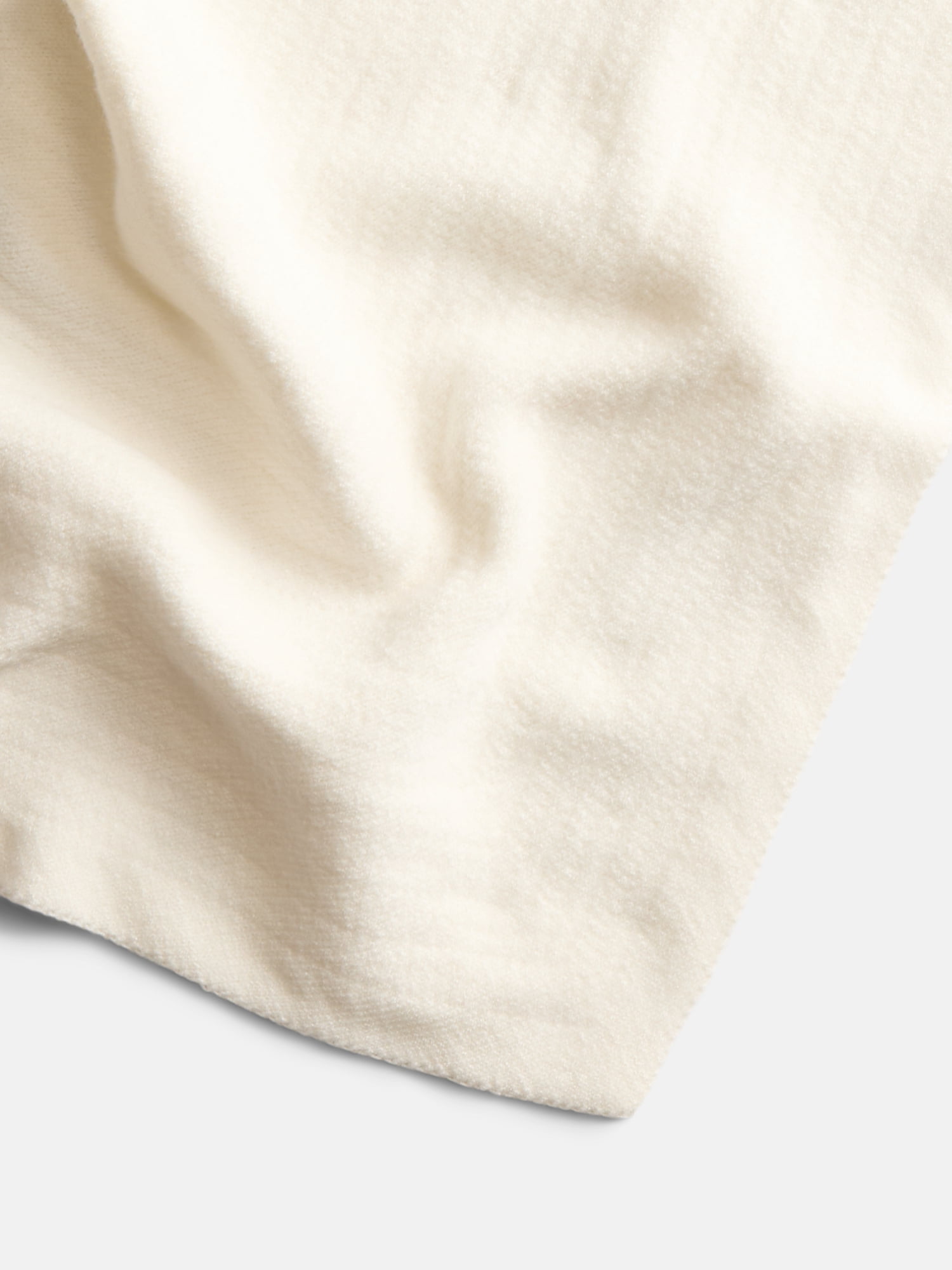 Scenario Women's Solid Knit Kite Scarf, Winter White