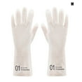 thumbnail image 2 of Clearance! FNGZ Latex Gloves Long Rubber Warm Gloves Kitchen Dish Washing Cleaning Tool Hand Gloves Dishes Washing Gloves Latex Gauntlets, 2 of 7