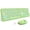 Green, variant on Wireless Keyboard and Mouse Combo - 2.4G Full-Sized Cute Colorful Retro Keyboard