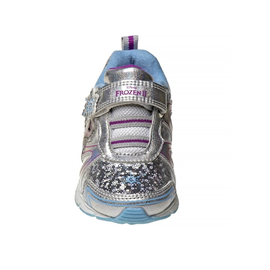 Disney Girl Frozen II Hook & Loop Closure Casual Sneakers
