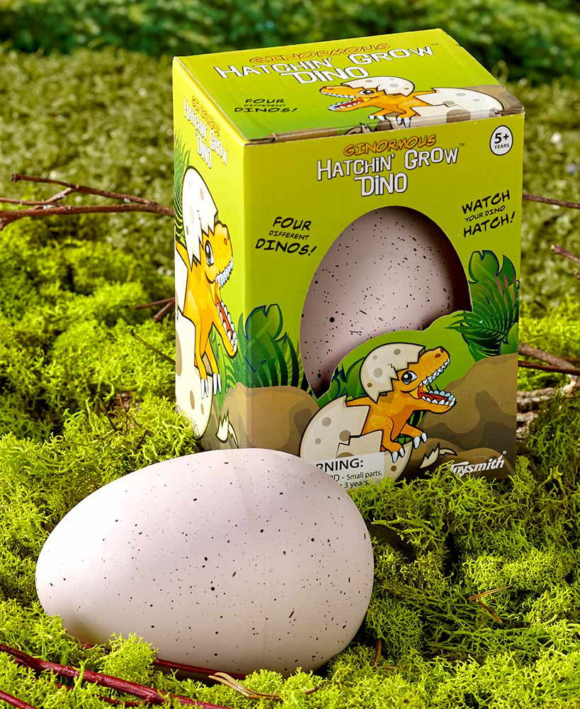 Ginormous Hatchin Grow Dino Egg Pet Dinosaur Just Add Water Kids Ages 5+ 