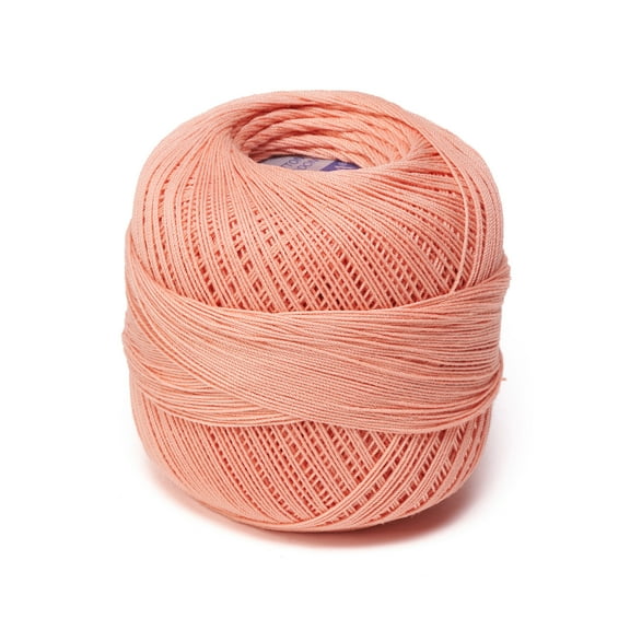 CROCHET OMEGA NO.20 [30grs] - 100% Mercerized Cotton Yarn for Fine Crochet - Color 26-Coral 263