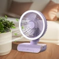 thumbnail image 5 of Desk Air Circulator Fan for Home and | Quiet Desk Fan with Remote Control and Wall Mount Capability for Bedroom and Living Spaces, 5 of 9