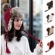 thumbnail image 2 of Gorro de punto informal de invierno, orejeras, gorro con dobladillo, gorro de esquí grueso, gorro informal cálido, gorro de esquí suave y cálido brillar Electrónica, 2 of 2