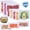 #6, variant on 10 Pack Reusable Ziplock Bags Silicone, Leakproof Reusable Freezer Bags, BPA Free Reusable Storage Bags for Lunch Marinate Food Travel(Grey) - 3 Gallon 4 Sandwich 3 Snack Bags