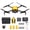 Yellow, variant on SKYROVER X1 Bundle Mini Pro Camera Drone Combo with 3 Batteries, 8K 60fps Vertical Video, 3-Axis Gimbal, 360° Obstacle Sensing, Smart Shot Modes, 96 Mins Flight Time, Yellow