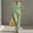 Mint Green plus size boho maxi dress a1, variant on Women's Summer Plus Size Collared Bell Sleeve Maxi Dress Loose Fit Flowy Boho Casual Long Vacation Beach Party Sundresses, Pink XL