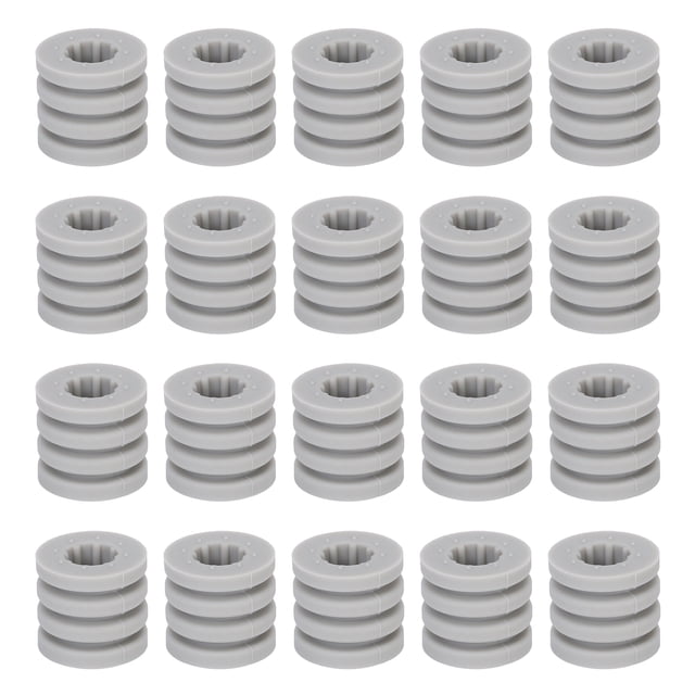20 unids chasis sólido tapón de silicona almohadillas antideslizantes pies de silicona pies topes