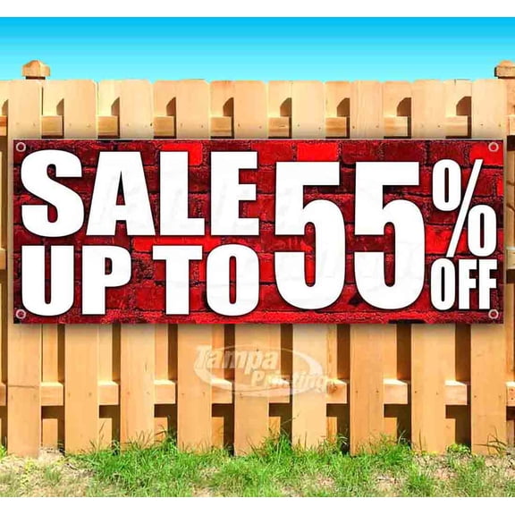 Sale Up To 55% Off 13 oz Vinyl Banner With Metal Grommets