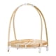 thumbnail image 4 of Cesta de almacenamiento portátil de bambú tejido para aperitivos, ideal para la mesa del comedor y la fruta. 1 capa, 4 of 9