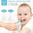 thumbnail image 6 of Nose Sucker,Electric Nasal Aspirator for Babies,Nasal Aspirator, Electric Nose Suction, Booger Sucker for Toddlers, 6 Levels of Suction, 6 of 6