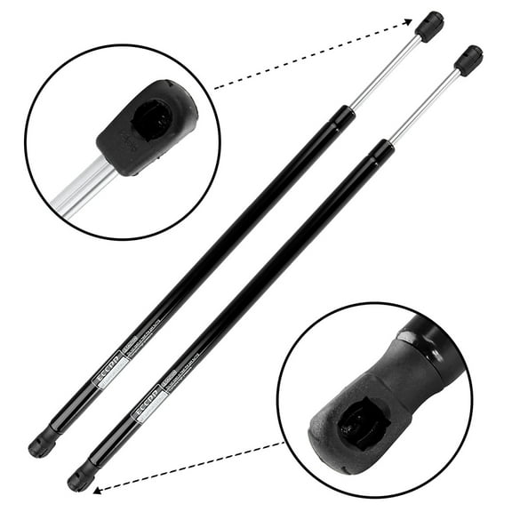 2 Front Hood Lift Supports Rod Arm Shocks for 2005-2007 Buick LaCrosse