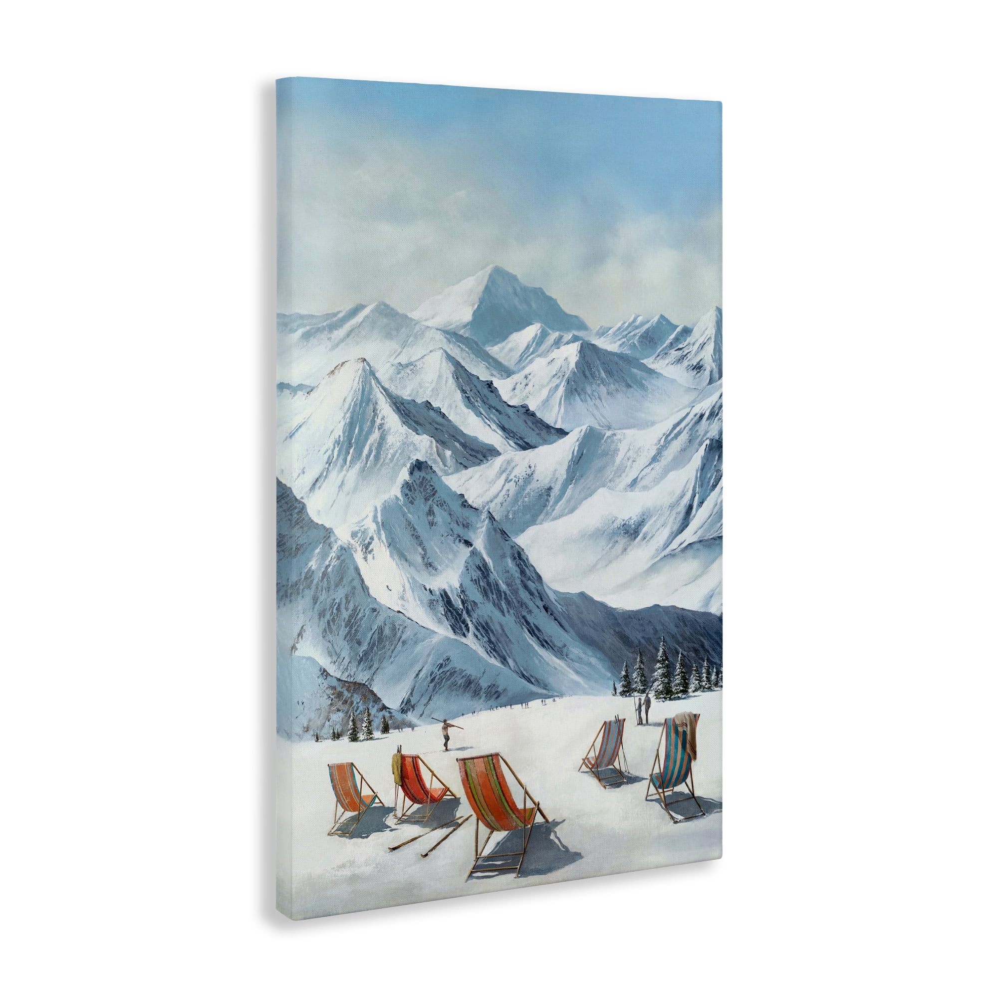 Stupell Industries Lounging At The Lifts Canvas Wall Art design by Max Maxx, 30 x 20
