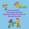 thumbnail image 3 of MindWare Imagination Patterns Deluxe, Magnetic Play with Patterned Shapes for Kids, 3 of 8