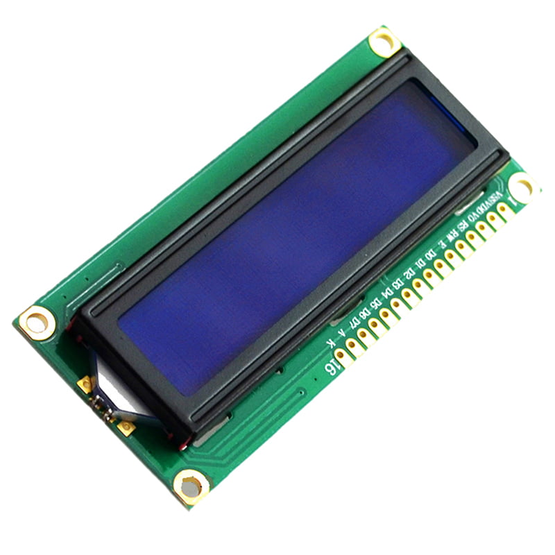 1PC Blue screen 1602A LCD screen 5V white font with backlight LCD1602