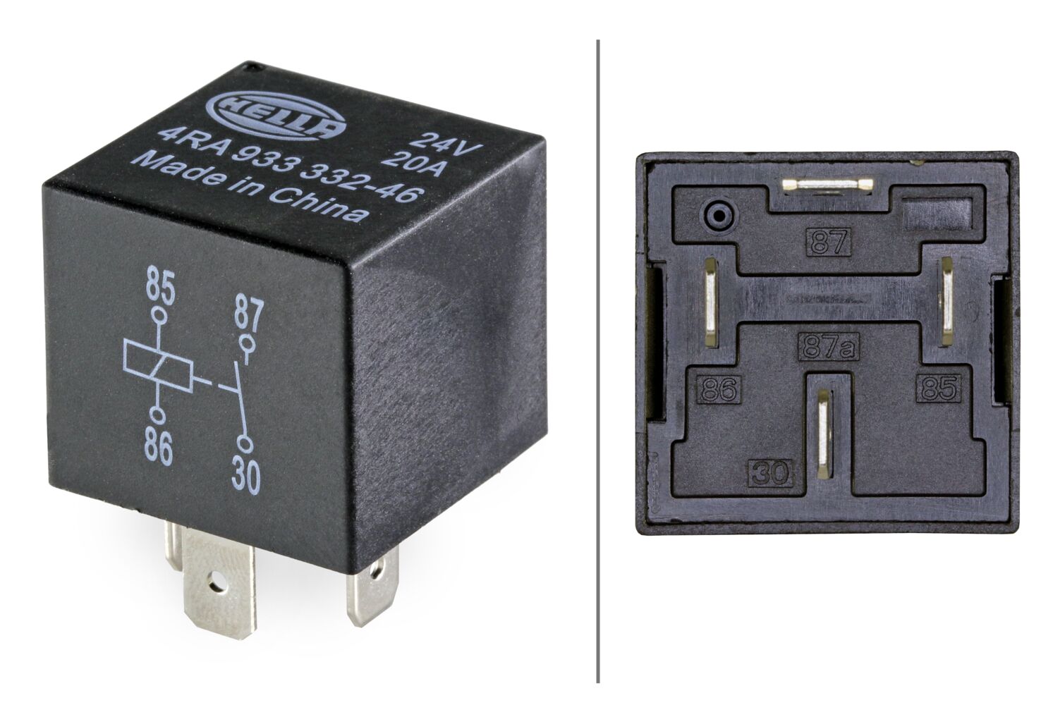 Hella 933332461 Relay, main current