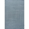 thumbnail image 4 of JONATHAN Y SCANDINAVIAN 8 x 10 Area Rug, Odense Minimalist Angle Geometric - Dark Blue/Cream, SCN101D-8, 4 of 11