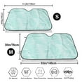 thumbnail image 3 of Balery Blue Bright Print Car Windshield Sun Shade,Windshield Sunshade for Car Pickup Truck SUV Accessories-, 3 of 7