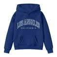 thumbnail image 3 of Los Angeles Hoodies for Kids Boys Girls Long Sleeve Casual Graphic Hooded Sweatshirt with Pockets Pullover Tops, 3 of 5