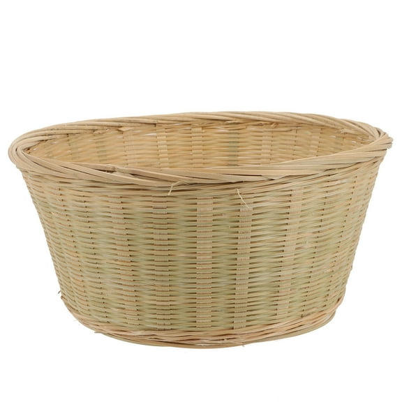 unbranded  Pantry Bamboo Basket Neat and Orderly Multipurpose