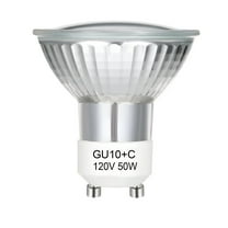HIBIBUD 50W GU10 C Bulb Dimmable Warm White 2800K Bulb for Candle Warmer