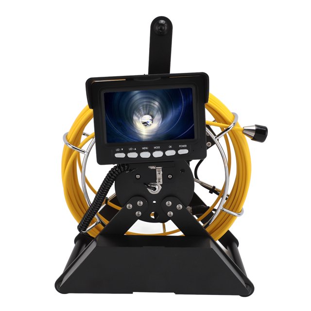Borescope Inspection Camera, Pipe Inspection Camera Portable for Pipeline Vacuum System for Cable Pipeline 20m / 65.62ft,30m / 98.43ft,50m / 164.04ft