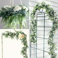 thumbnail image 5 of Artificial Garland, Artificial Vines Faux Eucalyptus Greenery Garland Wedding Backdrop Arch Wall Decor, 6 Feet, 5 of 7