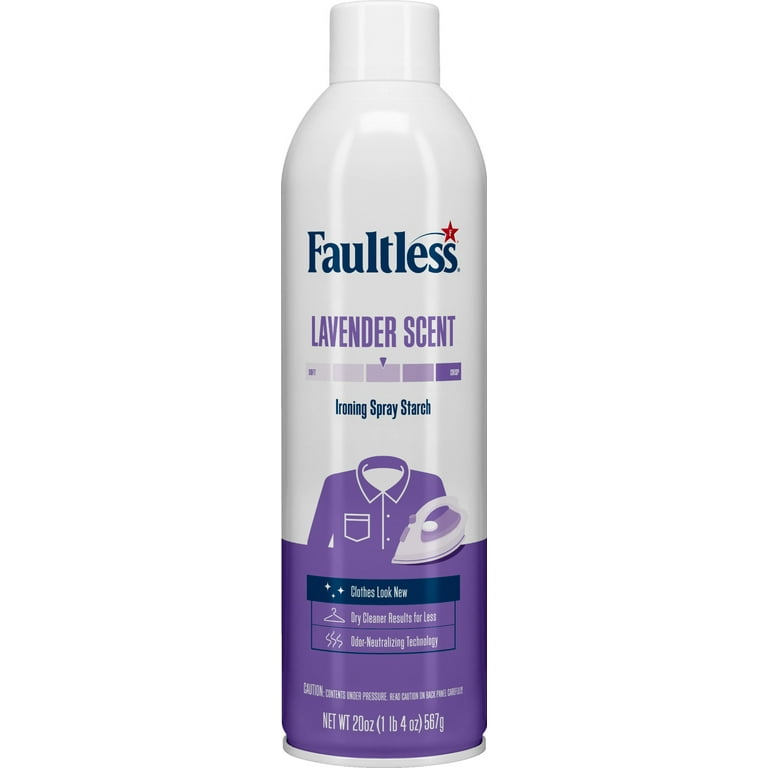 Faultless 20oz. Fresh Lavender Scent Starch (Single Can)