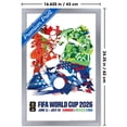 thumbnail image 3 of FIFA World Cup 2026 - North America Wall Poster, 14.725" x 22.375" Framed, 3 of 5