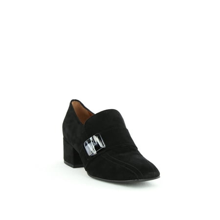 Aquatalia | Loreen Suede Block Heel | Black | Size 7