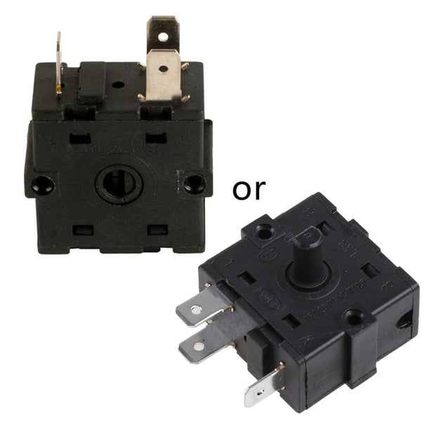 Electric Room Heater Position 3 Pin 5Pin Rotary Switch Selector AC 250V