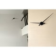 thumbnail image 2 of Large Silent Wall Clock Movement Kit for Clock Repair and Replacement, Black, Quiet Mechanism for Home Decor, 2 of 4