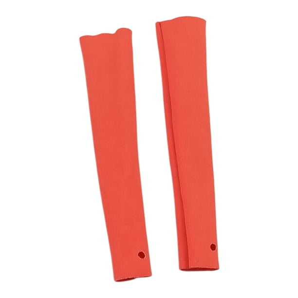 Mangas de tela resistentes para figura femenina a escala 1/6, accesorio de ropa para muñeca Naranja