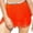 Orange, variant on Paiwinds Women's Belly Dance Fringe Long Skirt with Three Layers, Lace-up, and Decorative Waist Chain, Soft Polyester for Dance and Performance