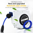thumbnail image 1 of Retractable Retractable Hose Reel 82ft Wall Mounted Hose Reel with 180 Degrees Swivel Bracket Automatic Rewind Storage Hose Reel for Car Washing, 1 of 7