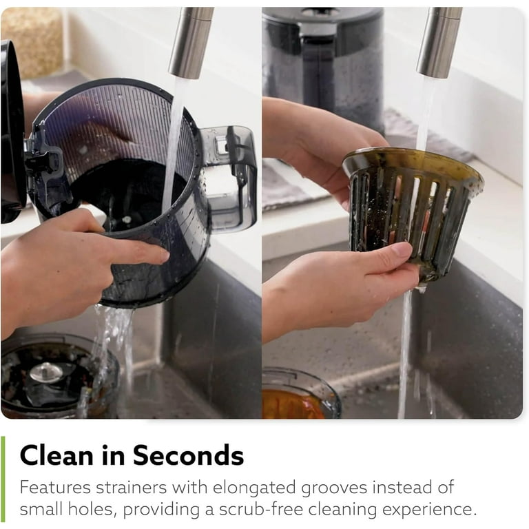 Hurom Slow Juicer ホワイト　H-200 Amazon.com: Hurom H200 Renewed Easy Clean Slow Juicer, White