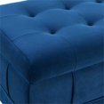 thumbnail image 3 of Picket House Furnishings Jude Touffeté Pouf de Stockage, 3 of 14
