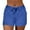 Blue, variant on Rezuofi 1 Pcs Yoga Shorts for Women Cotton Summer Casual Low Rise Drawstring Athletic Shorts Slim Soft Lounge Shorts with Pockets