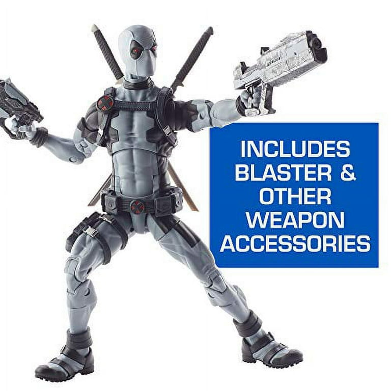 Marvel Legends Deadpool 12 Inch X-Force Grey Uncanny Toys R Us / TRU  Exclusive