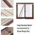 thumbnail image 2 of Mosquito Net For Door Or Window Magnetic Mosquito Net Door Curtain With Magnets Gray 120x130cm Hy, 2 of 2