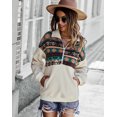 thumbnail image 3 of REDHOTYPE Veste en Molleton pour Femme Chandail d'Hiver Chaud, 3 of 9