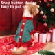 thumbnail image 5 of ¡Ofertas Limitadas!, Disfraz de mascota de Navidad con rayas de colores para perros, disfraz informal para bichón, disfraz de cachorro para fiesta navideña, regalo de Navidad para mascota Akmoler, 5 of 7