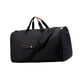 thumbnail image 2 of Bolsa de lona, ​​bolsa para ropa, ligera, con correa ajustable, para negocios, multifunción Negro, 2 of 9