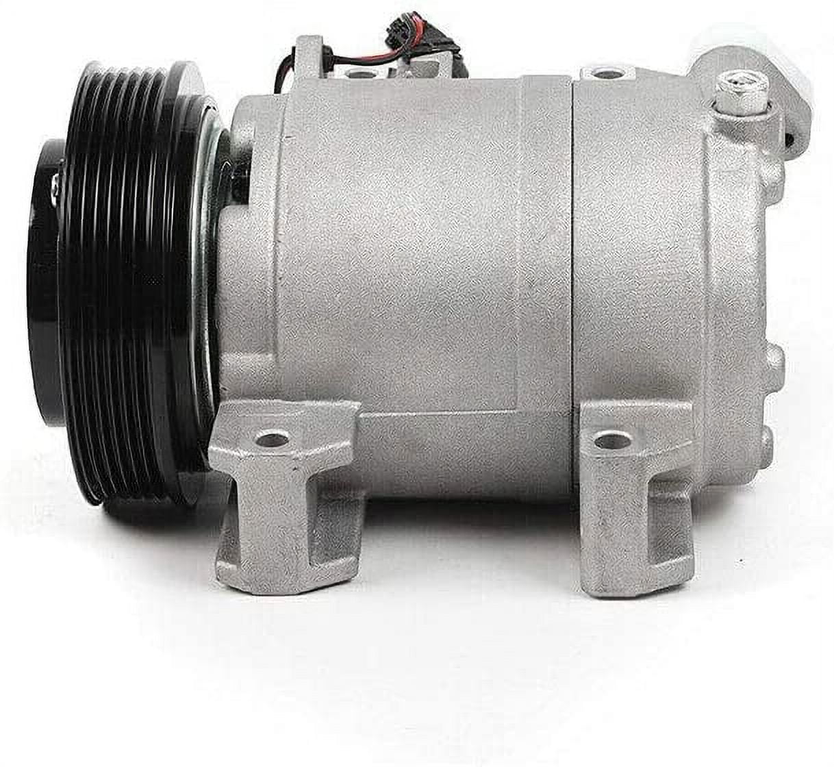 FETCOI AC Compressor & A/C Clutch A/C Air Conditioner Compressor Compatible with Nissan Rogue 2.5L 5L 2008 2009 2010 2011 2012 2013 92610JM01C