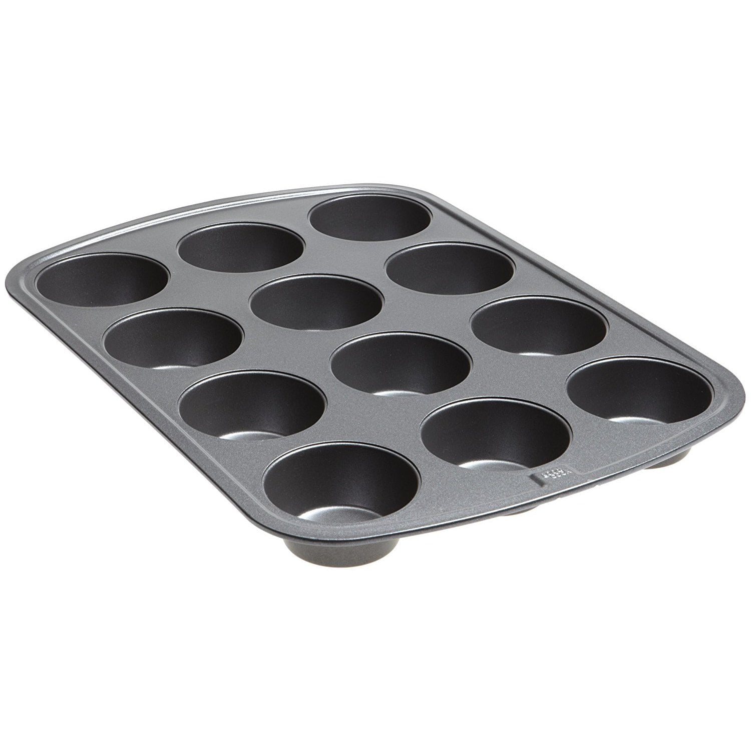 Premium Non-Stick Baking Pans Set of 4 - Includes Baking Sheet, 12 Cup Muffin Tin, Square Pan and Round Cake Pan - BPA Free, Heavy Duty, Made W