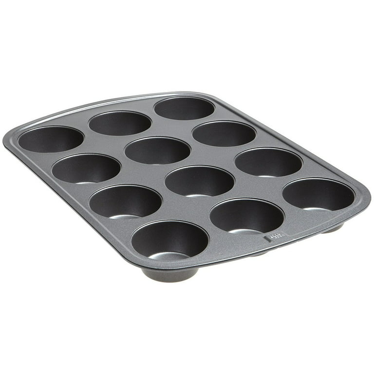  12-Cup Silicone Professional Non-Stick Popover Pans for  Muffins, Brownies and Baking: Home & Kitchen